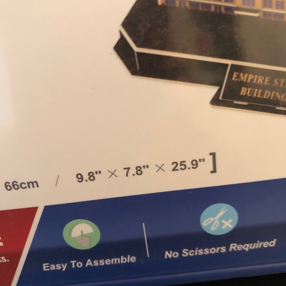 3D EMPIRE STATE PUZZLE - Picture 7 of 9
